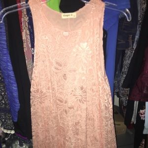Peach Dress perfect for Easter and/or a wedding!
